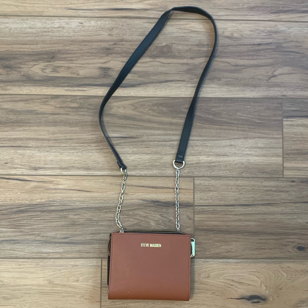 Steve Madden Brown and Black Small Purse Wallet